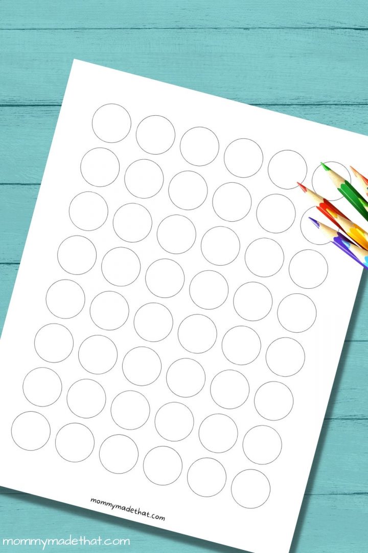 Free Printable Circle Templates (In all sorts of sizes!)