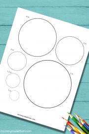 Free Printable Circle Templates (In all sorts of sizes!)