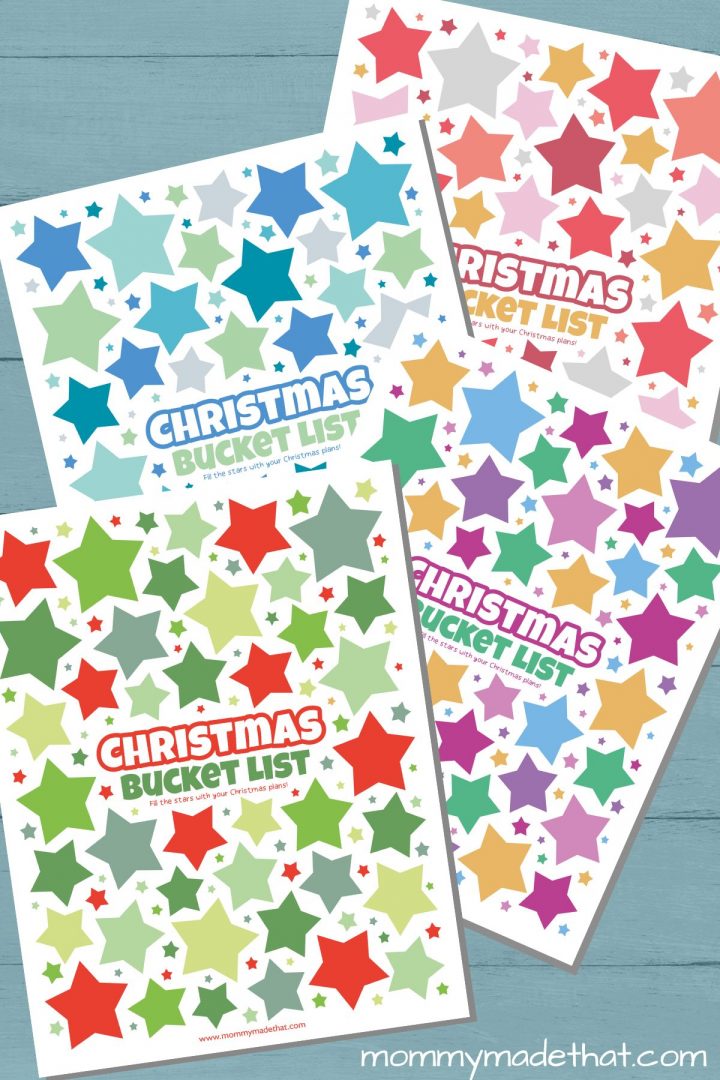 Christmas Bucket List (Massive List + Free Printable)