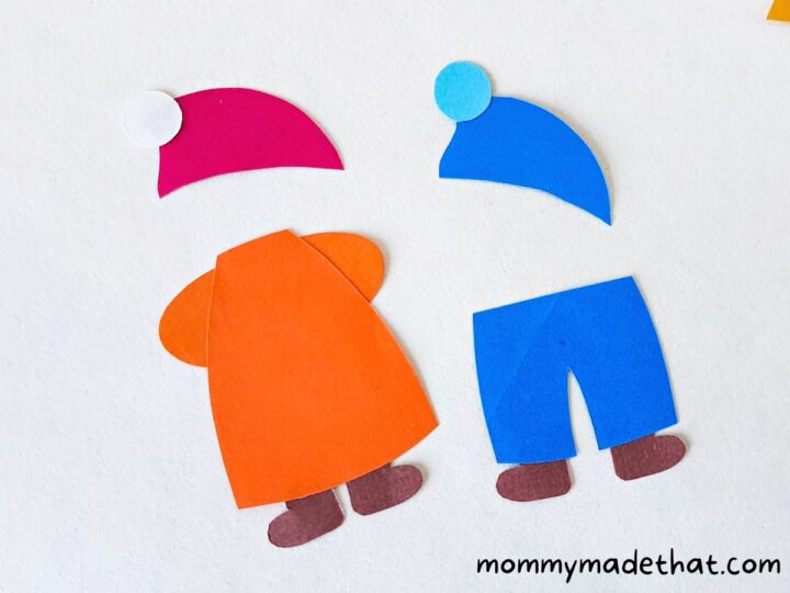 Christmas Carolers Puppet Craft