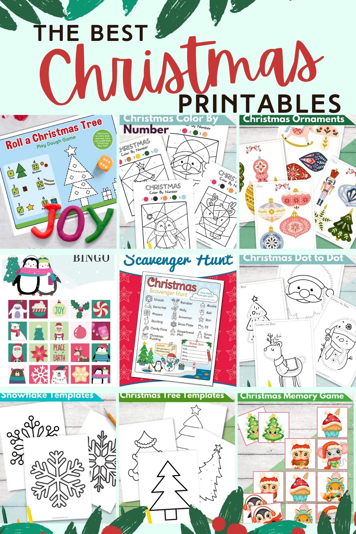 Free christmas printables