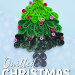 Quilled Christmas tree