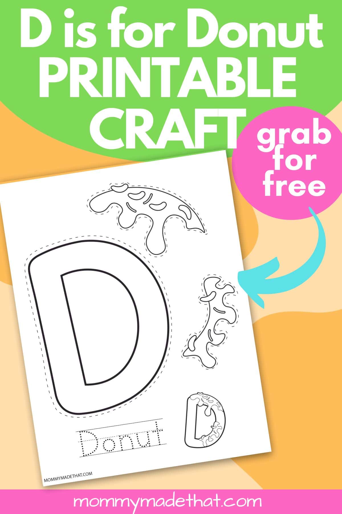 D is for Donut Craft