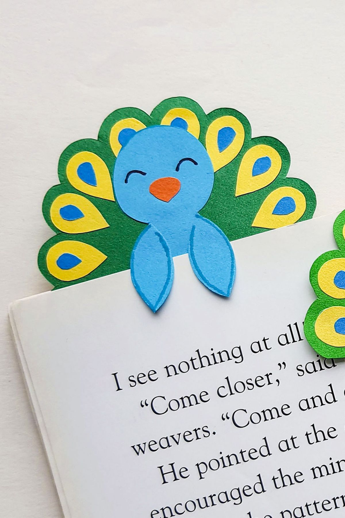 DIY bookmark for kids