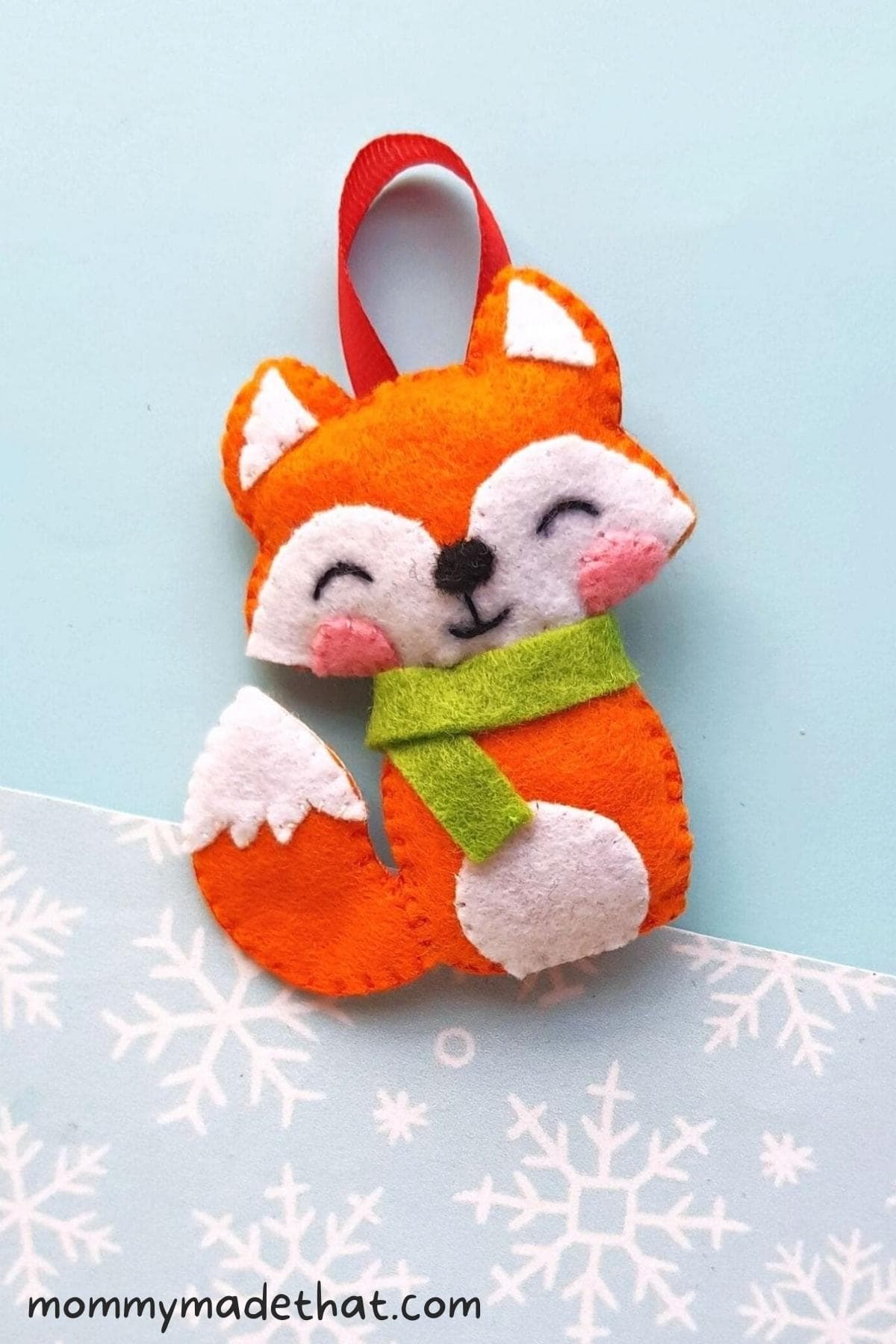 DIY felt ornaments