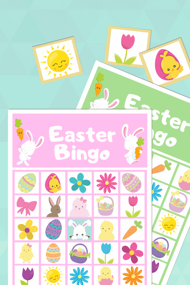 Easter Bingo Cards