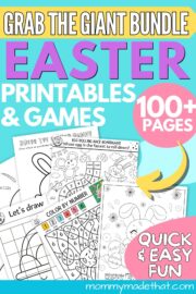 Easter Roller Cube Game With Free Printable