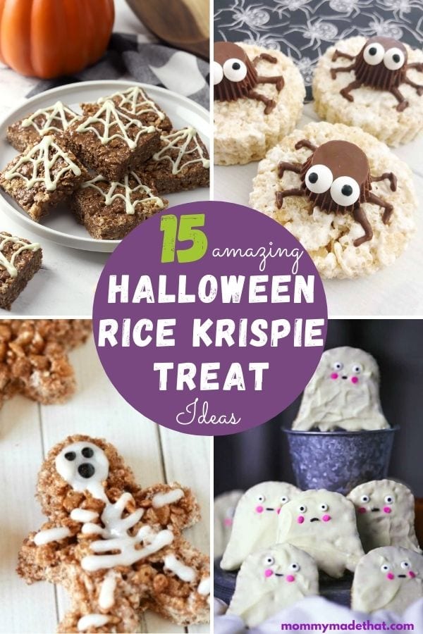 15 Amazing Halloween Rice Krispie Treats