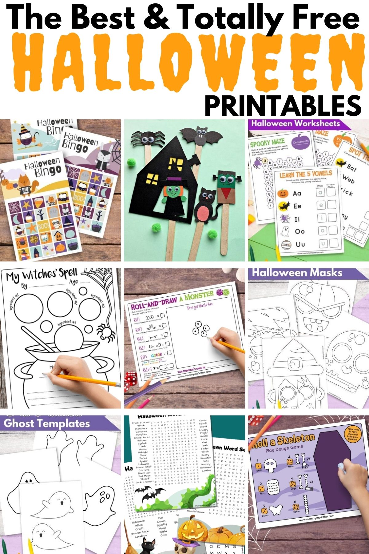 Tons of Free & Fun Halloween Printables