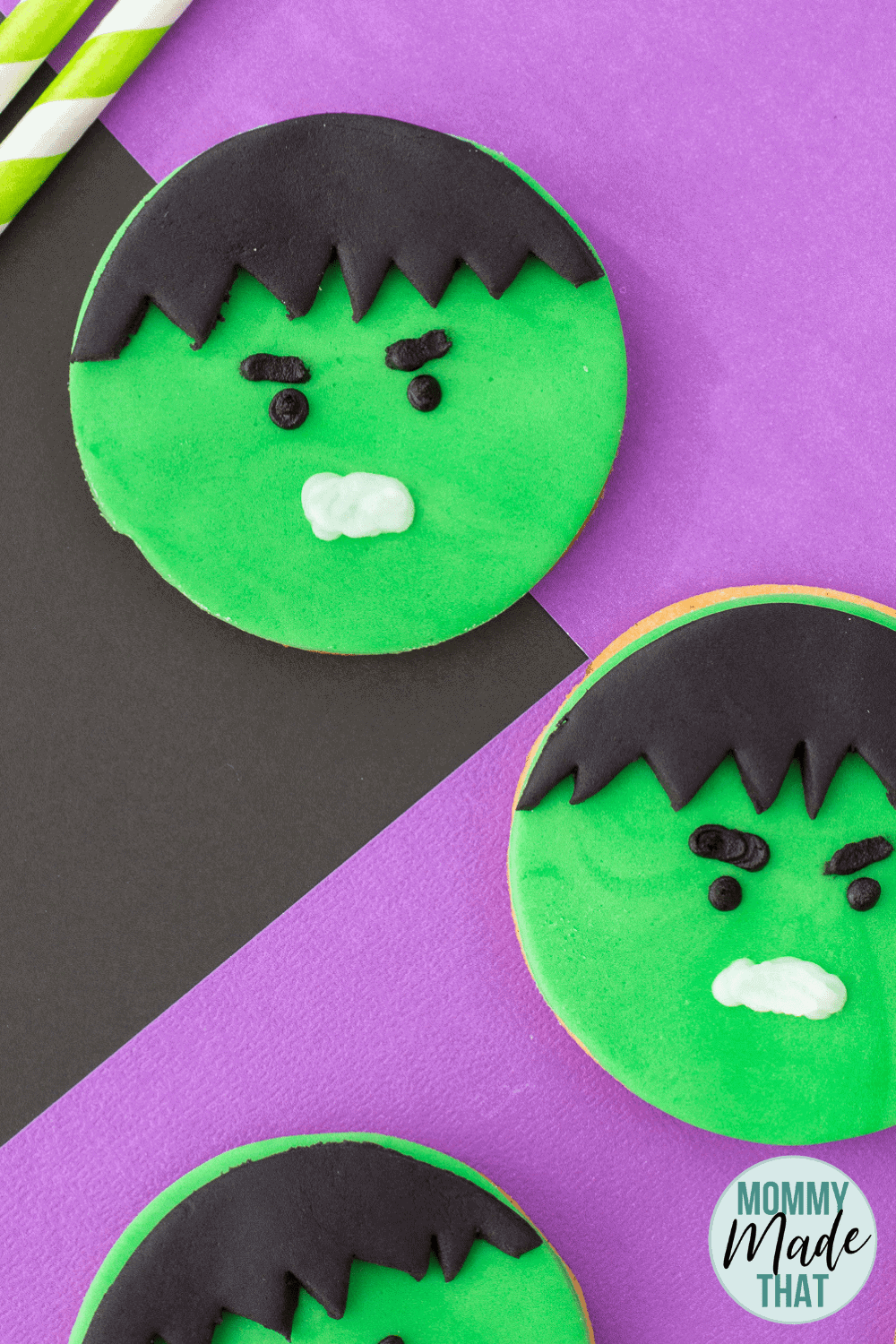 Hulk Cookies a Delicious Avenger Treat