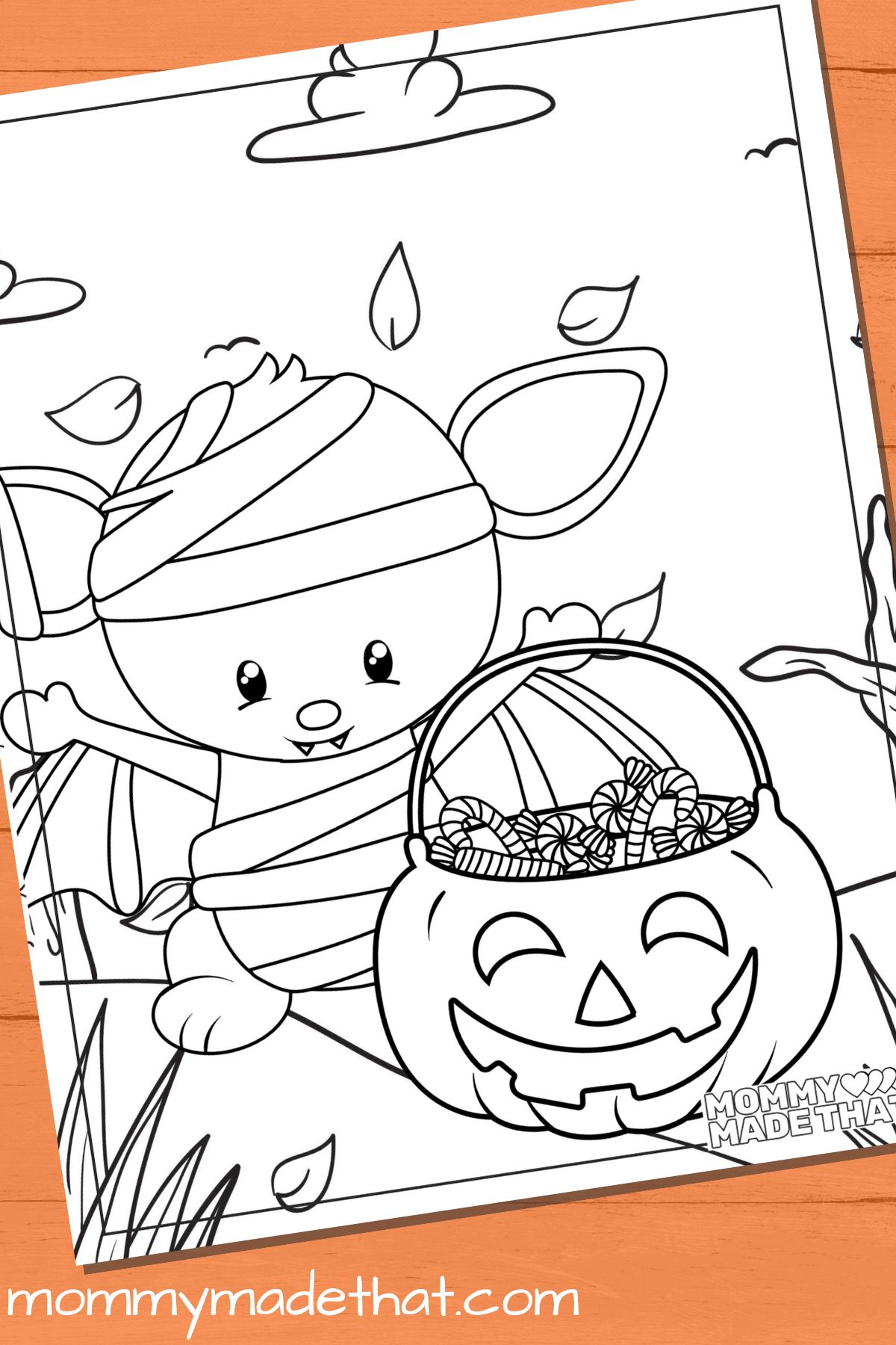 Jack O Lantern coloring page for kids