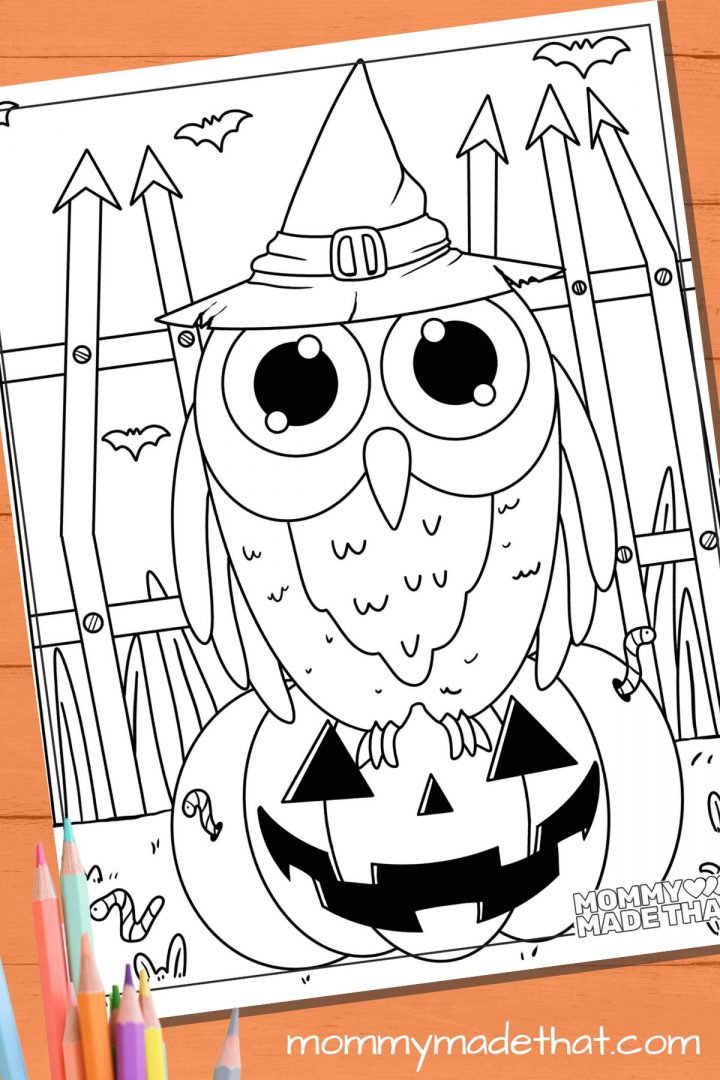 Jack O Lantern Coloring Pages (Lots of Fun Free Printables!)