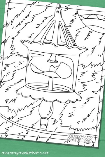 Old Fashioned Christmas Coloring Pages (A Vintage Christmas!)