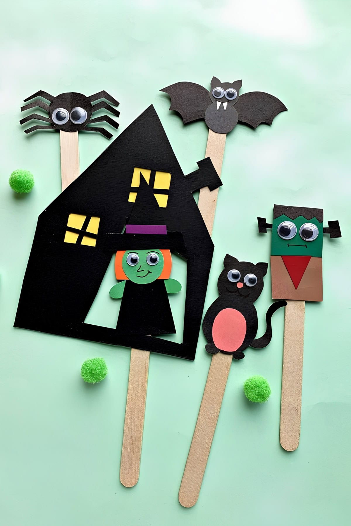 Halloween puppets