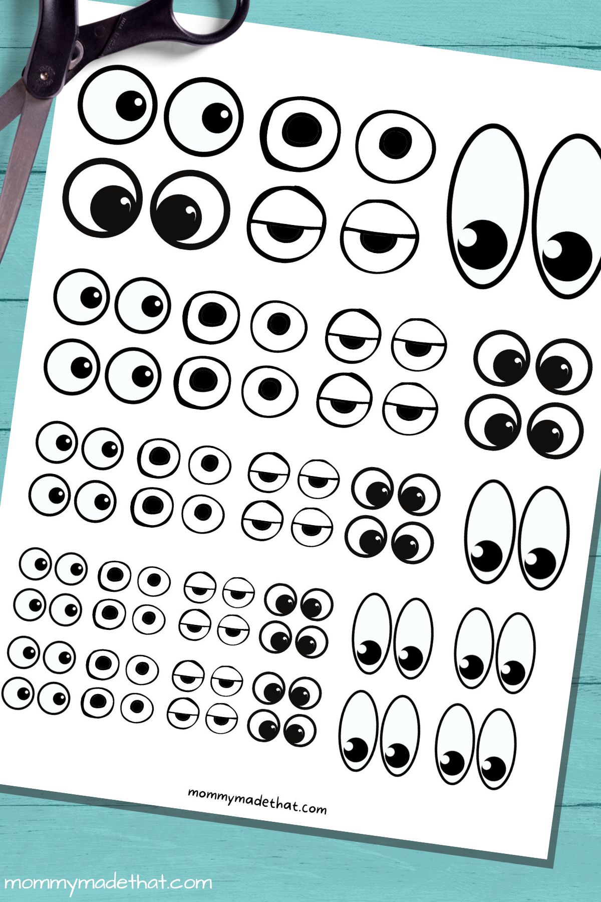 free googly eye printable