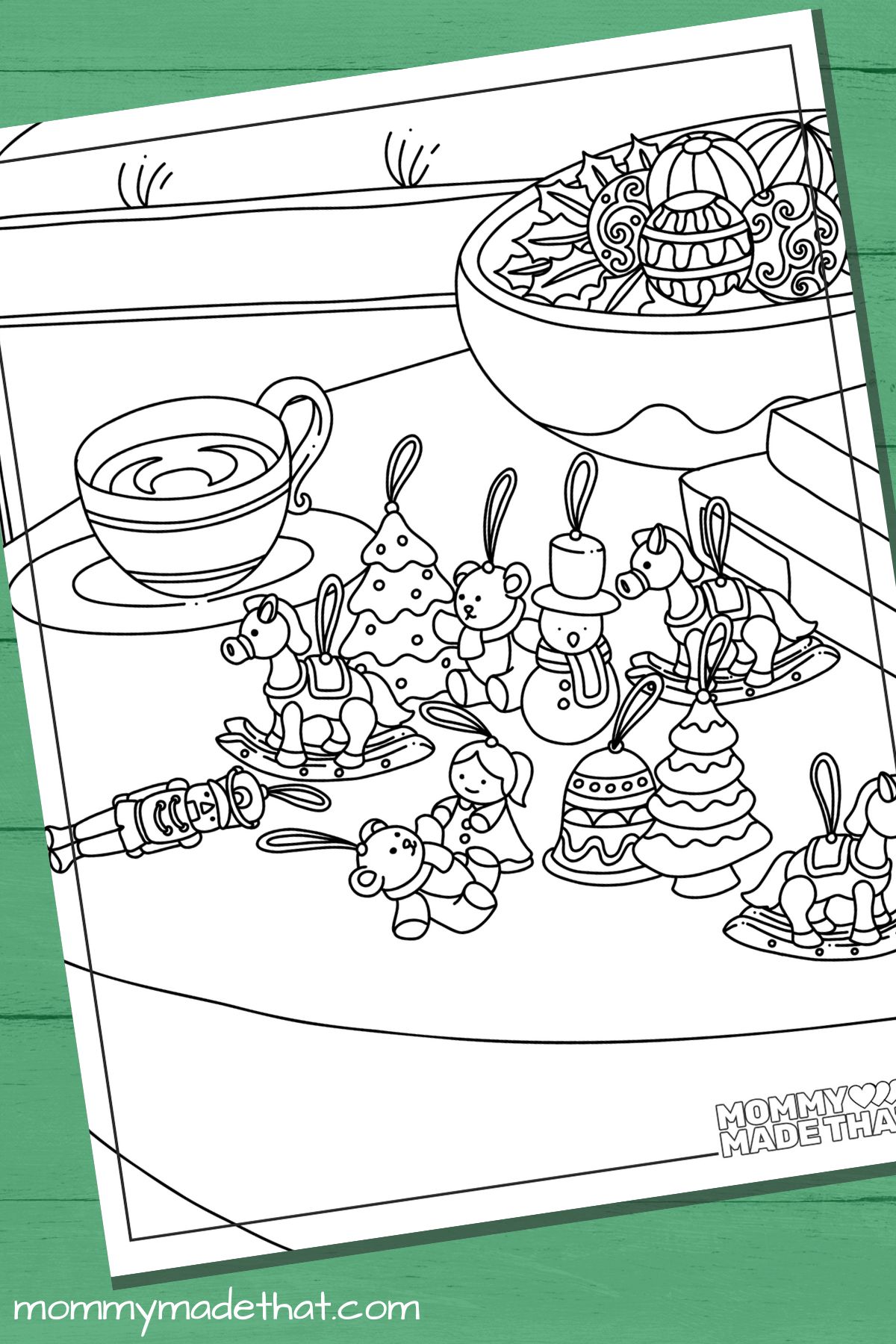 Christmas coloring sheets