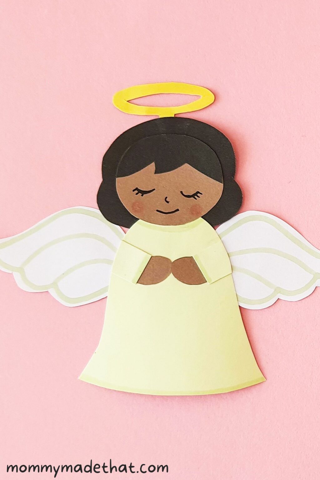 Angel Bookmark Craft (Free Printable Template)