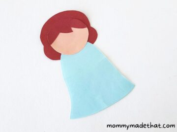 Angel Bookmark Craft (Free Printable Template)