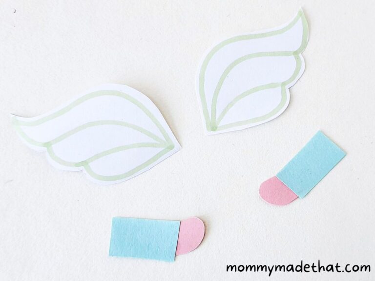 Angel Bookmark Craft (Free Printable Template)
