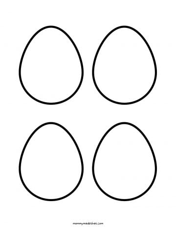 Free Printable Easter Egg Templates (Tons of Patterns!)