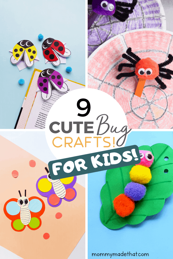 Cute Bug Crafts Your Kids Will Love to Make