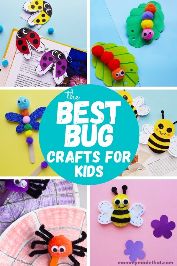 Cute Bug Crafts Your Kids Will Love to Make