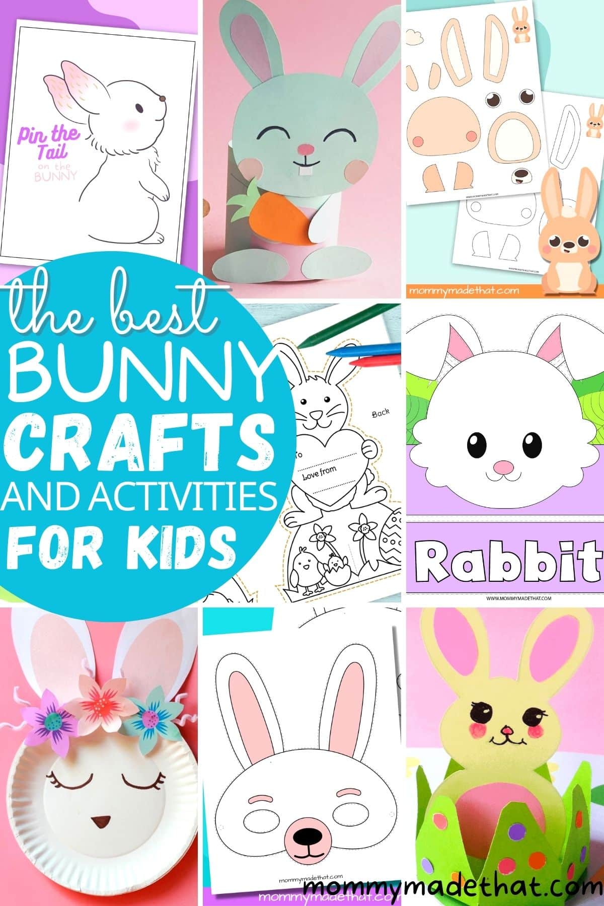 Bunny Crafts & Activities (Plus Free Printables!)