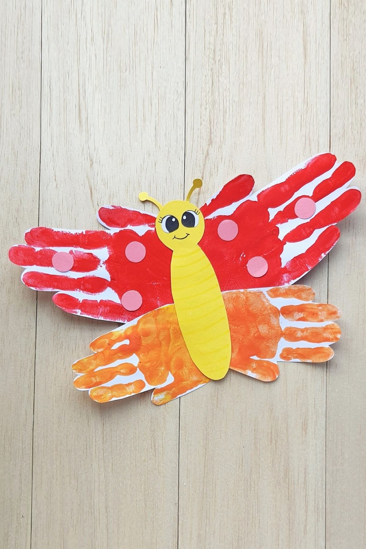 butterfly handprint craft