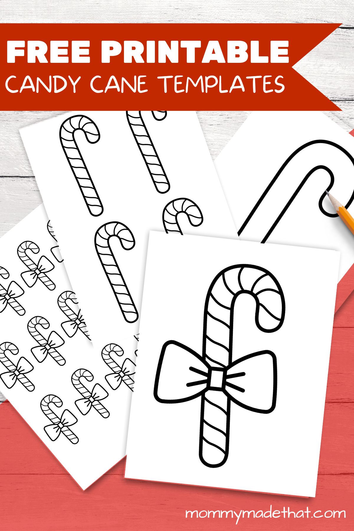 candy cane templates