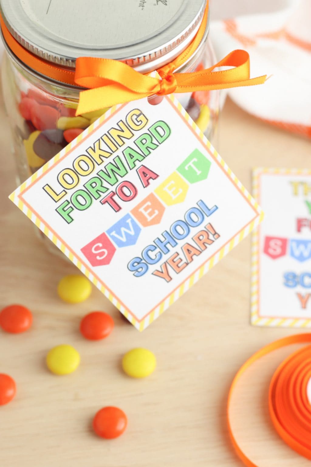 Candy Jar for Teachers (Free Printable)