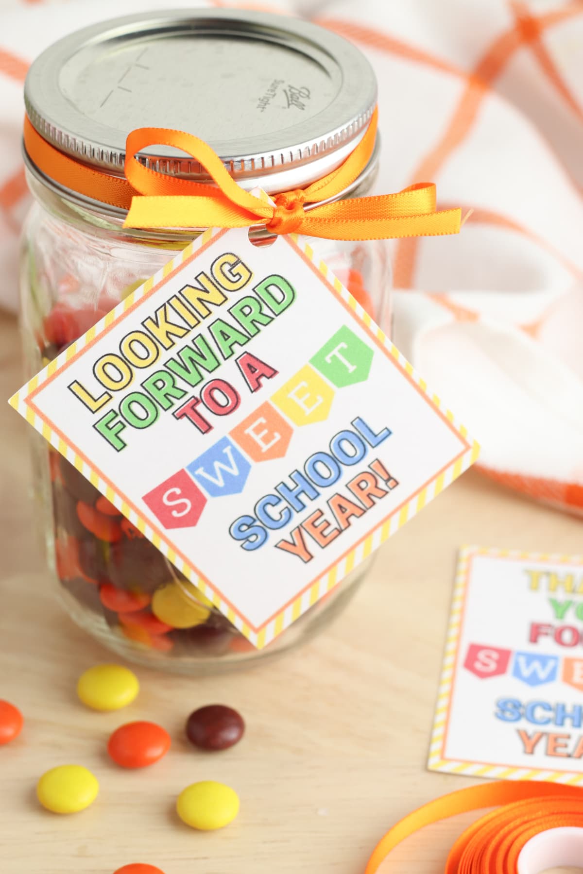 Candy Jar for Teachers  (Free Printable)