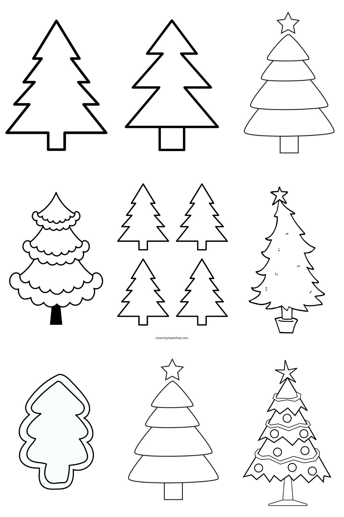 Christmas templates printable