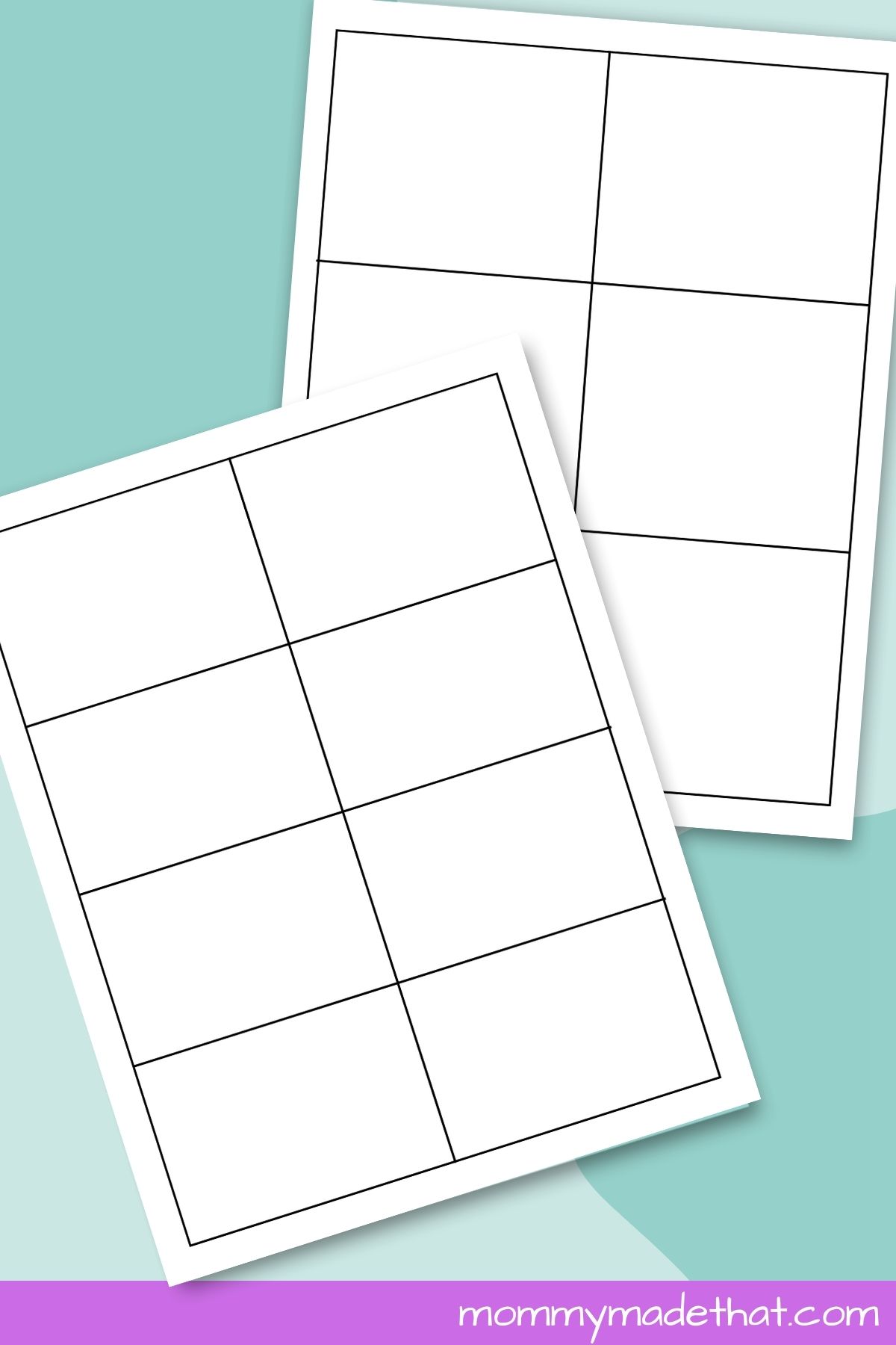 comic strip templates