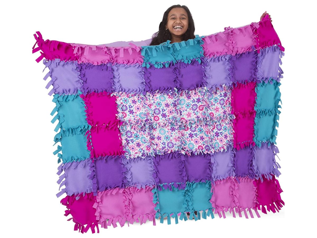 diy blanket for girls