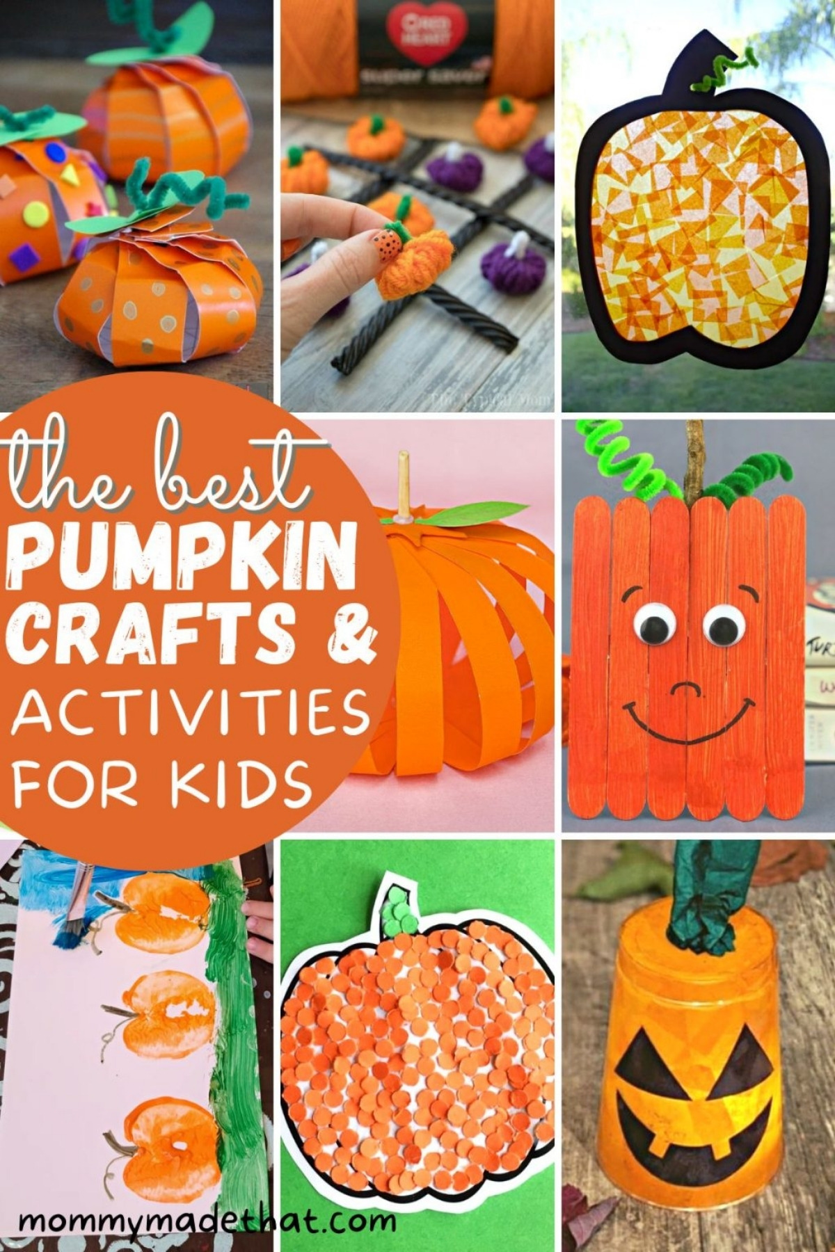pumpkin craft ideas for kids