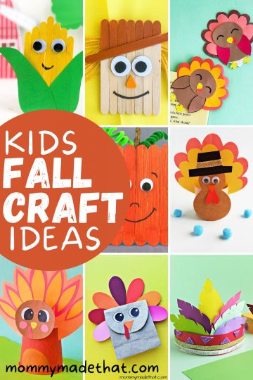 100+ Easy Crafts for Kids (Lots of Arts and Craft Ideas!)