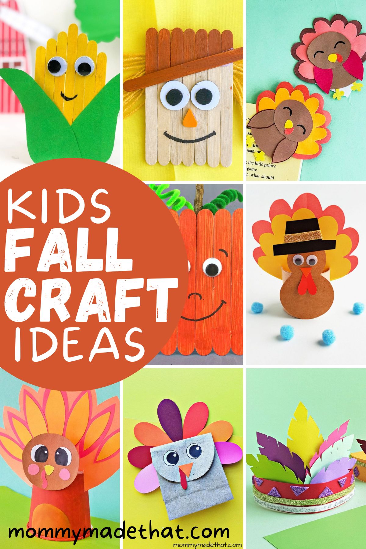 fall crafts for kids