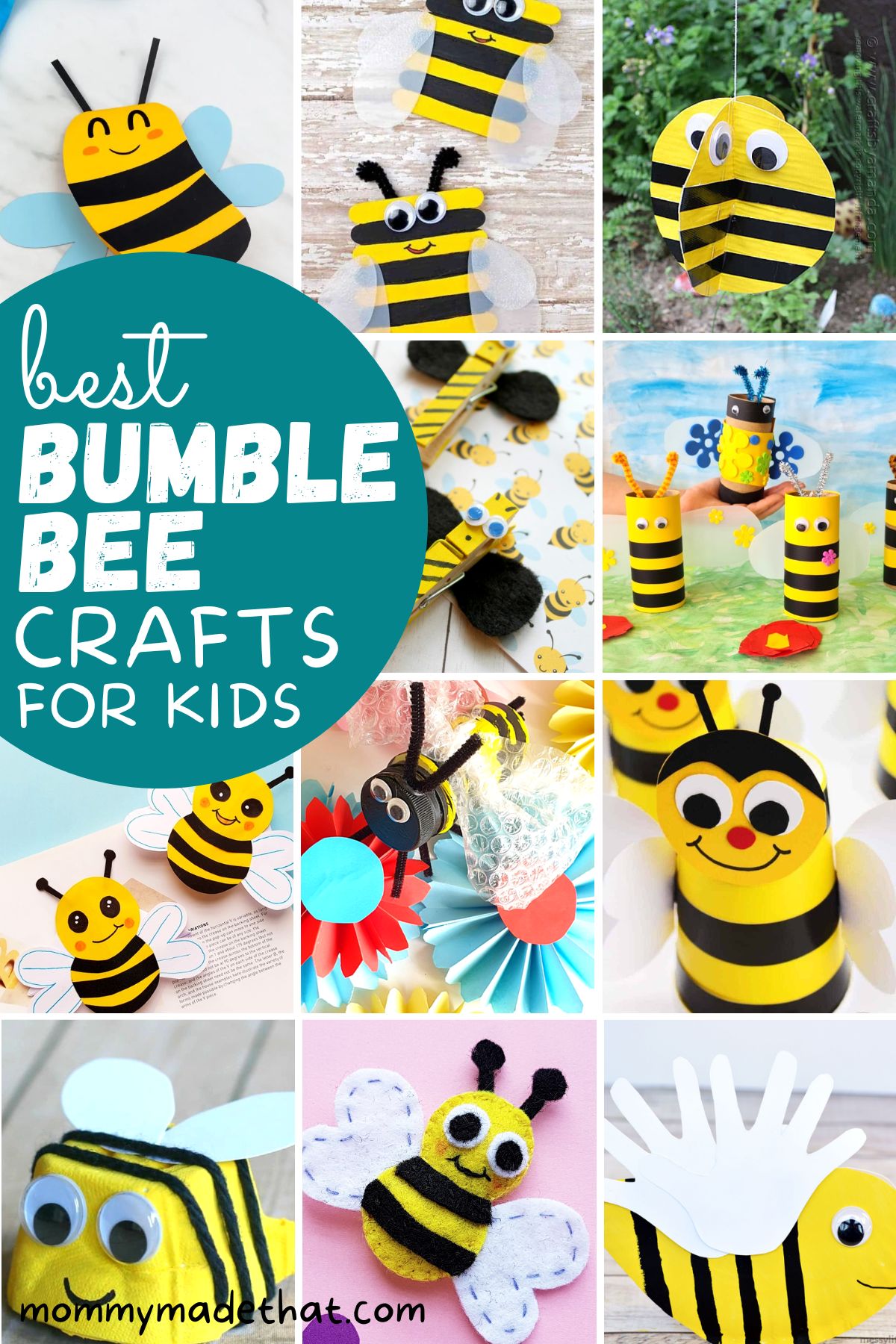 easy bumble bee crafts for kids