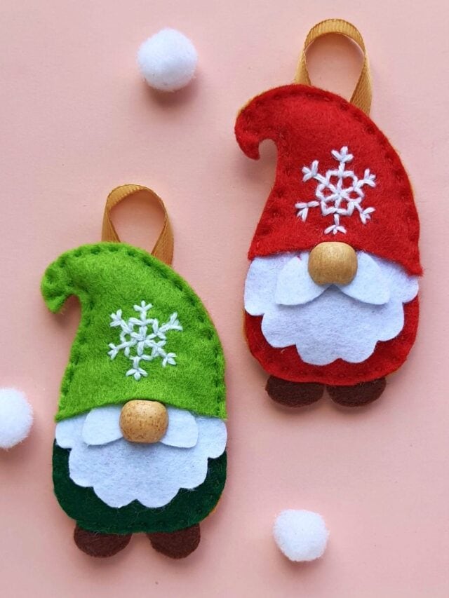Ultra Cute Gnome Ornaments