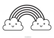 Free Rainbow Template Printables (Lots of Designs!)