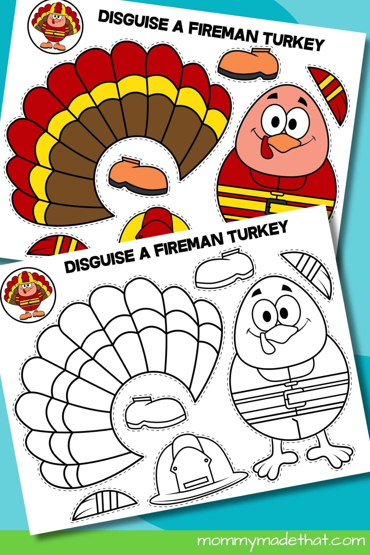 how to disguise a turkey fireman