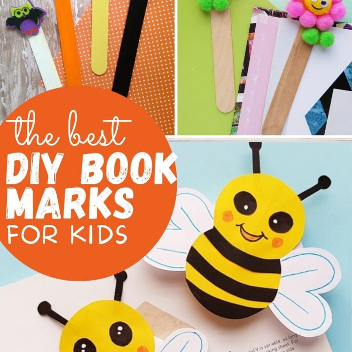 DIY bookmarks for kids