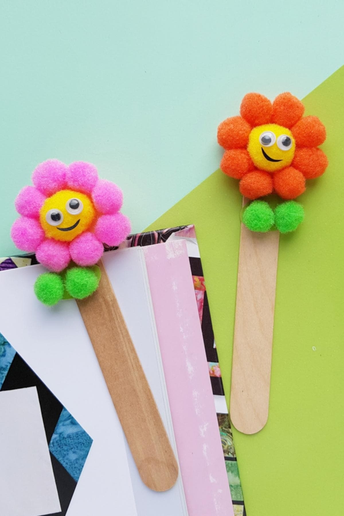 DIY kids bookmark craft