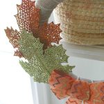 DIY dollar store fall wreath