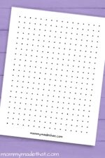 Printable Dot Game (Fun Free Templates and Grids!)