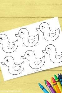 Free Printable Duck Templates for Ducky Crafts and Fun