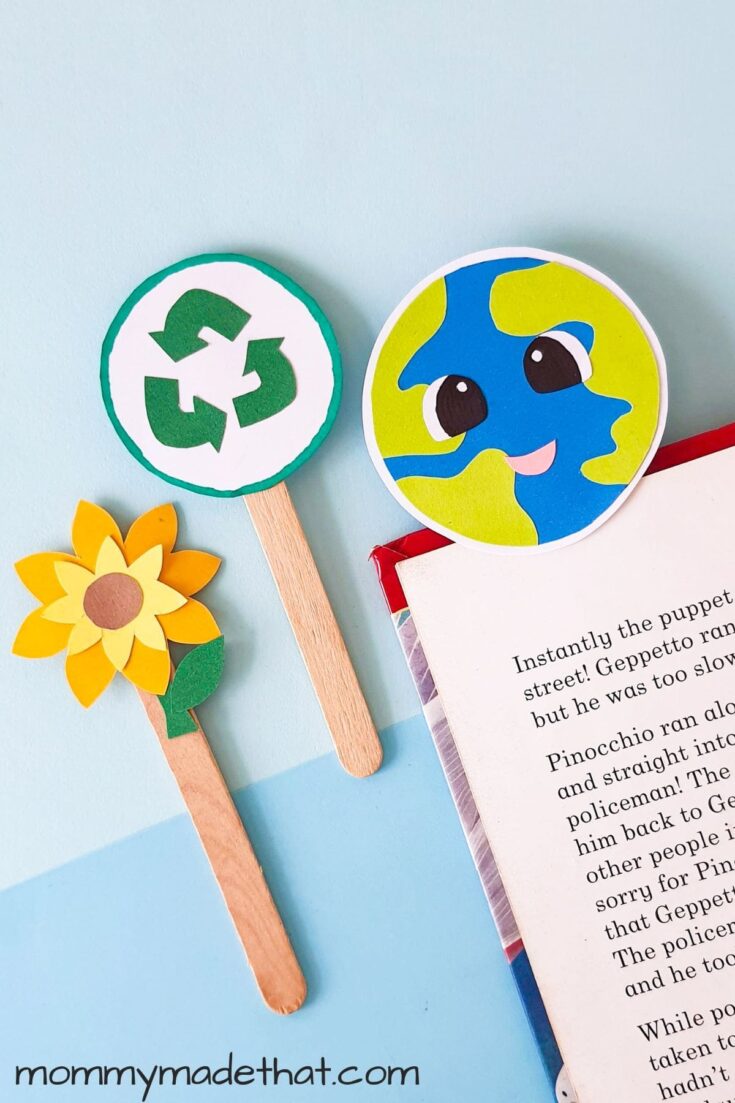 earth day bookmark craft