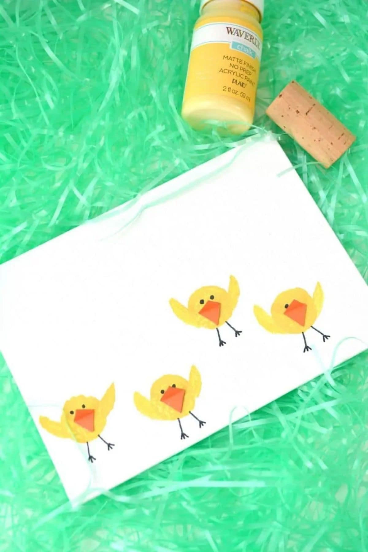 Easter crafts for kids chicks