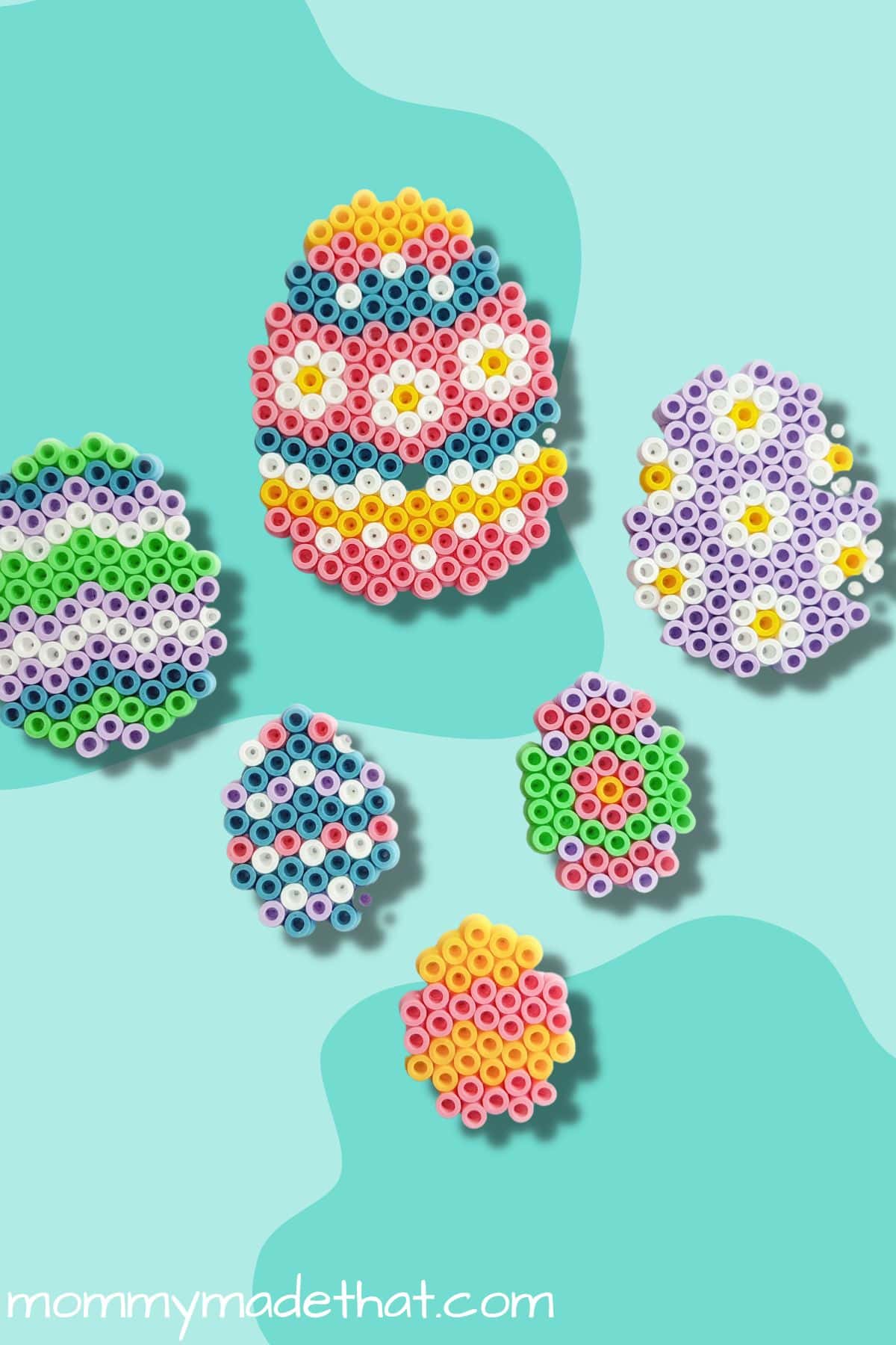 perler bead easter eggs