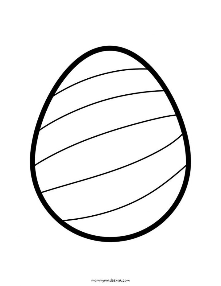 Free Printable Easter Egg Templates (Tons of Patterns!)